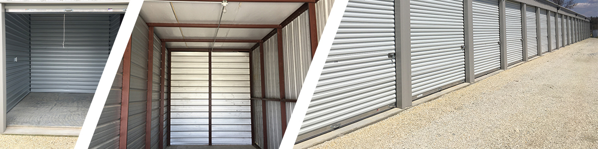 Storage buildings at Essex Self Storage